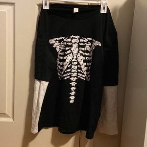 Skeleton long sleeve